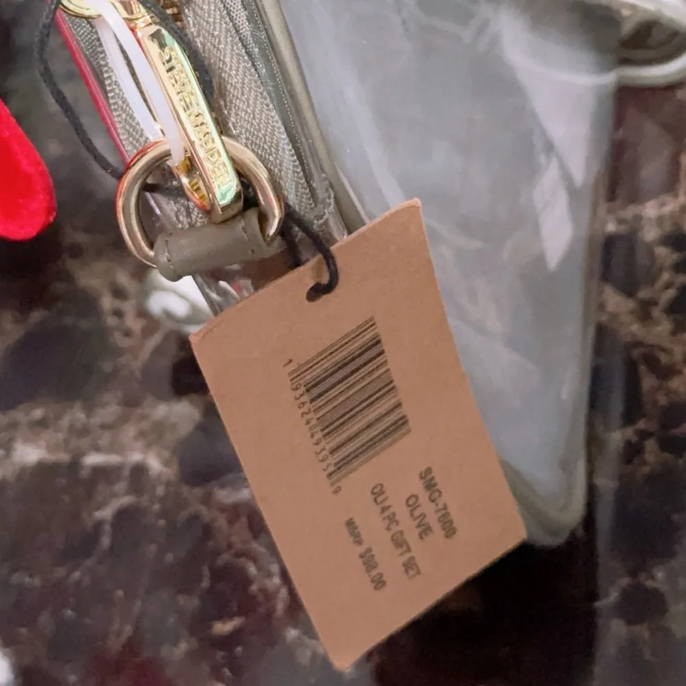 4 pc Steve Madden Gold Bag Set - Image 8