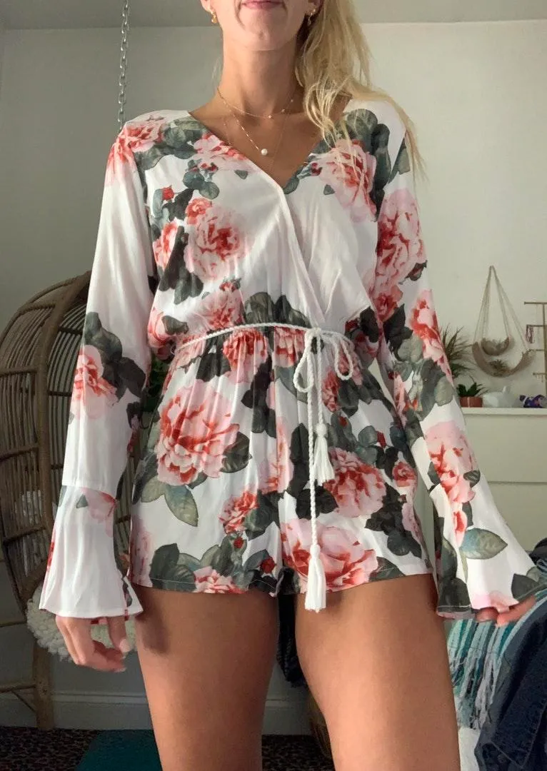 Forever 21 Floral Romper - Image 2