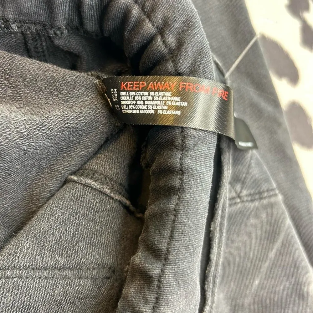 ✨Daily Practice by Anthropologie Fold-Over Waistband Pants | Weathered Grey✨ - Image 8