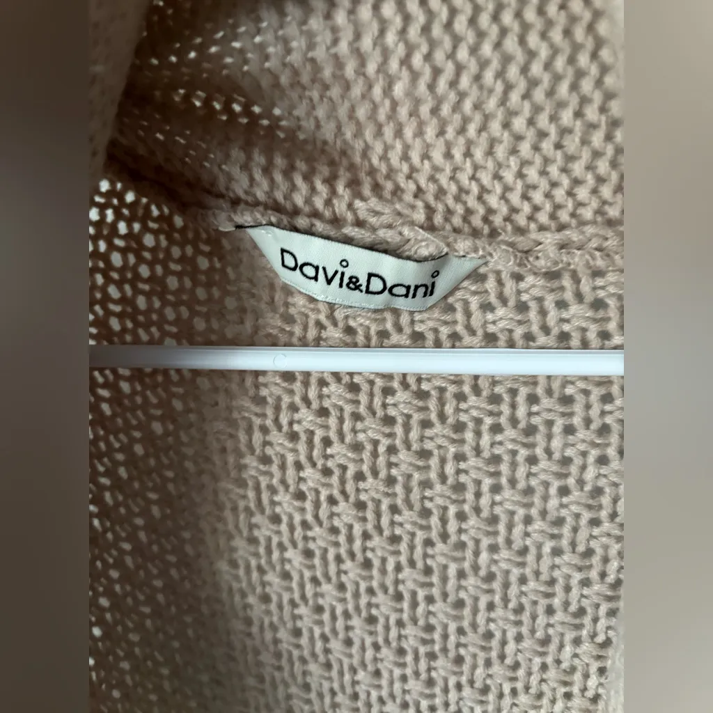 Davi & Dani Women's Dolman Sleeve Cardigan Sweater oversized to fit XL - Image 5