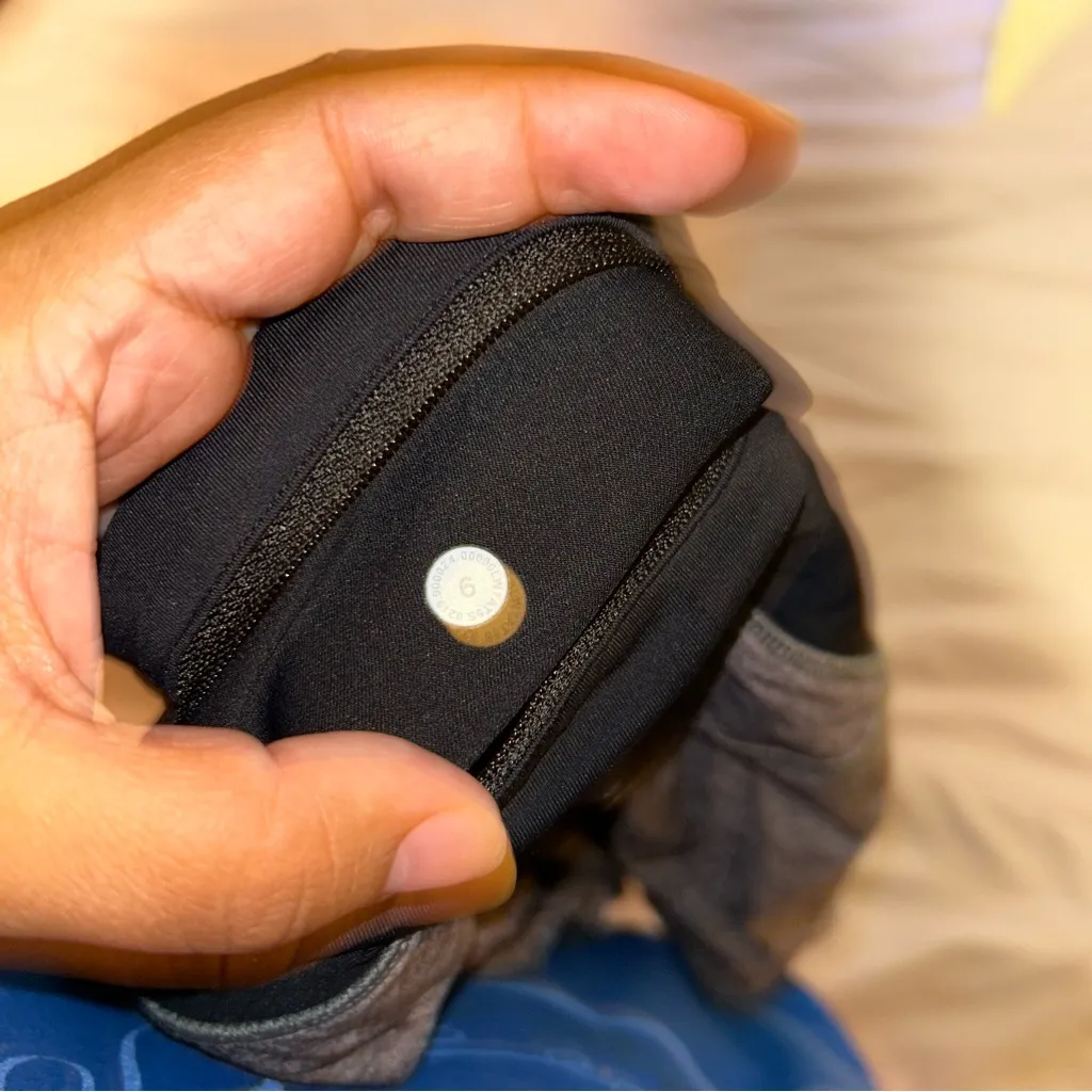 Lululemon Run Times Short II *4" Heather Lux Multi Black / Black - Image 5