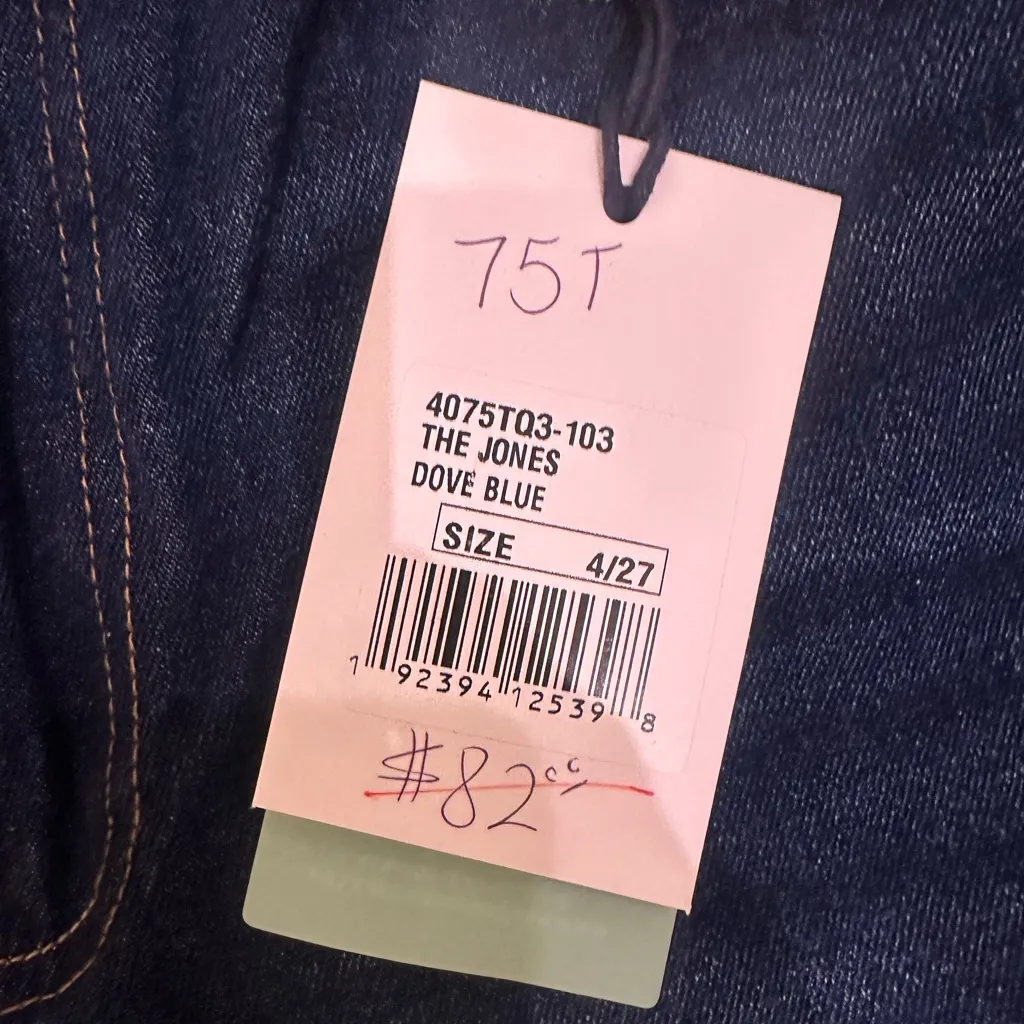 Articles of Society The Jones High-Rise Skinny Jeans – Dove Blue Size 27 NWT - Image 5