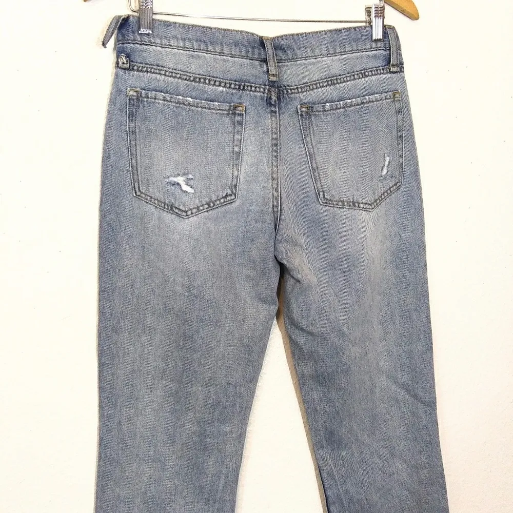 boyfriend distressed jeans women’s Size 4 - Image 6