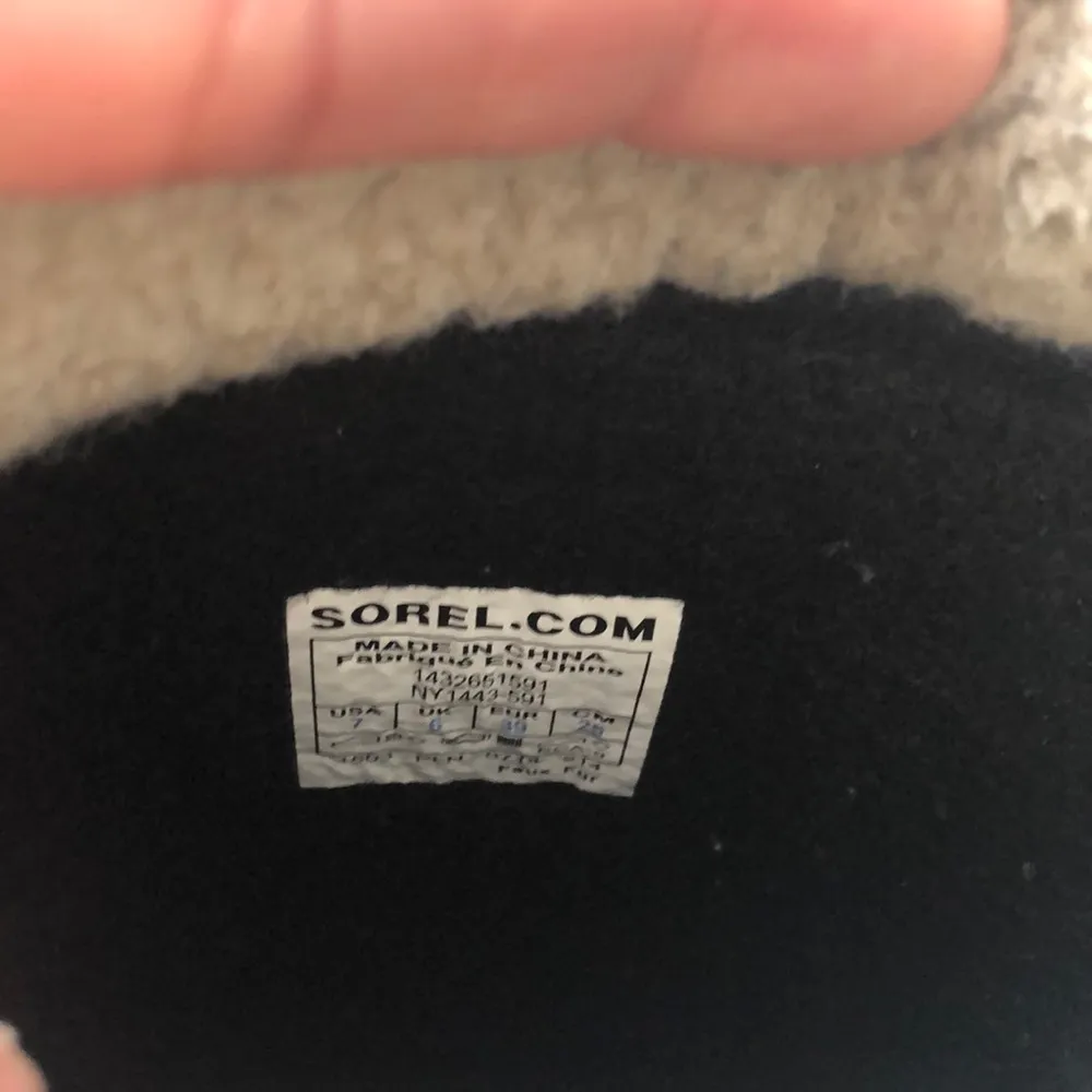 Sorel Winter Snow Boots  Waterproof Size 7 - Image 5