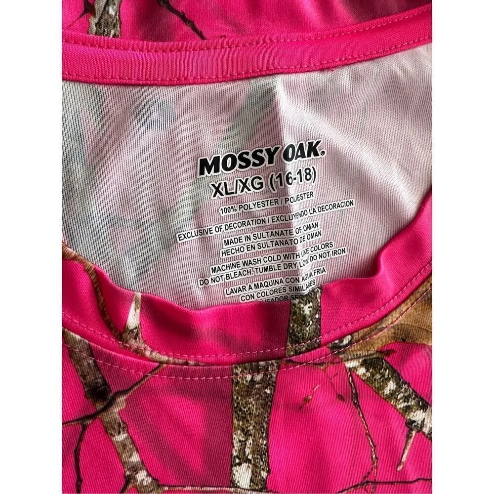 mossy oak camouflage PINK athletic jersey - Image 6