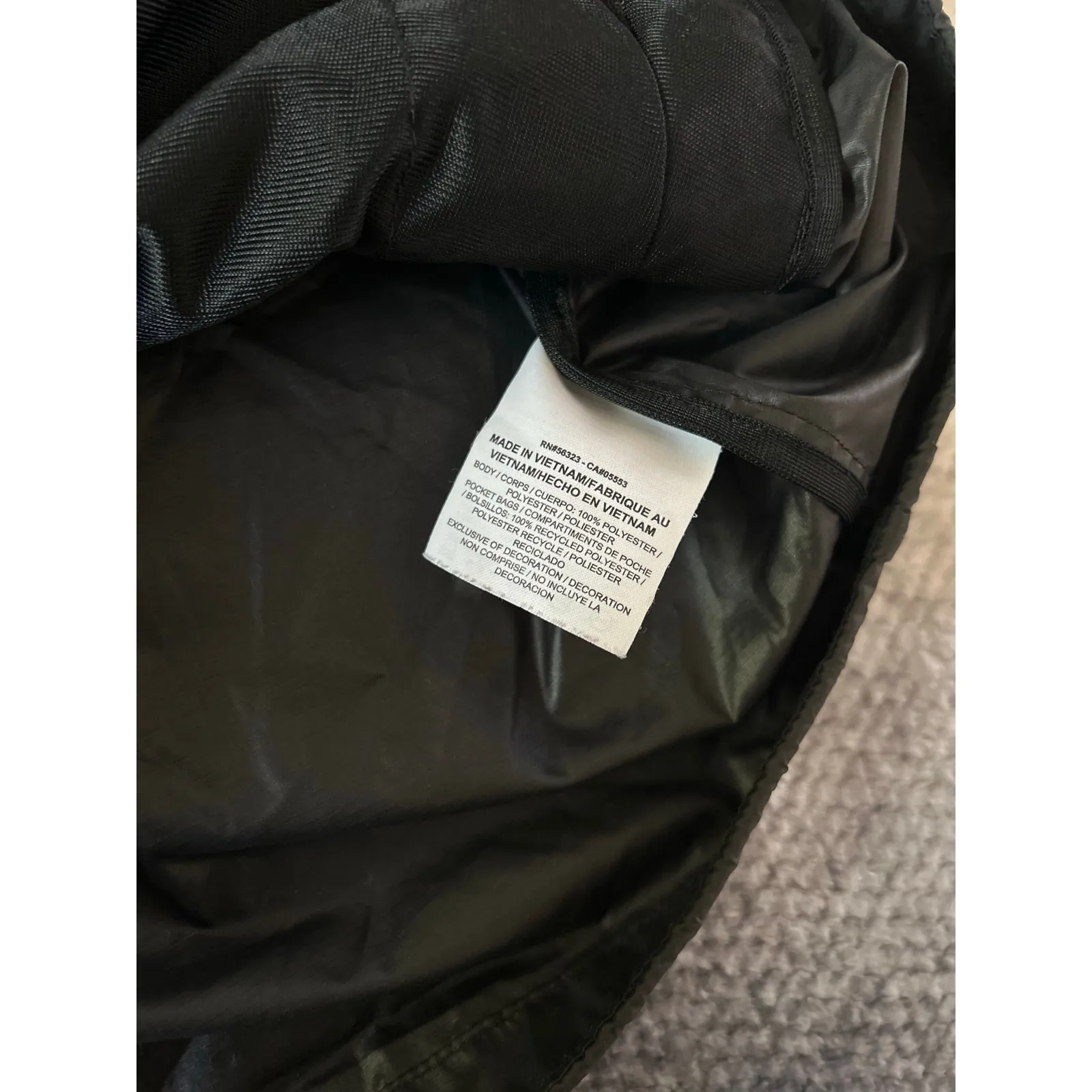 Nike Women's Shield Flash Running Reflective Zip Up Black Gray Jacket Size Small - Image 7