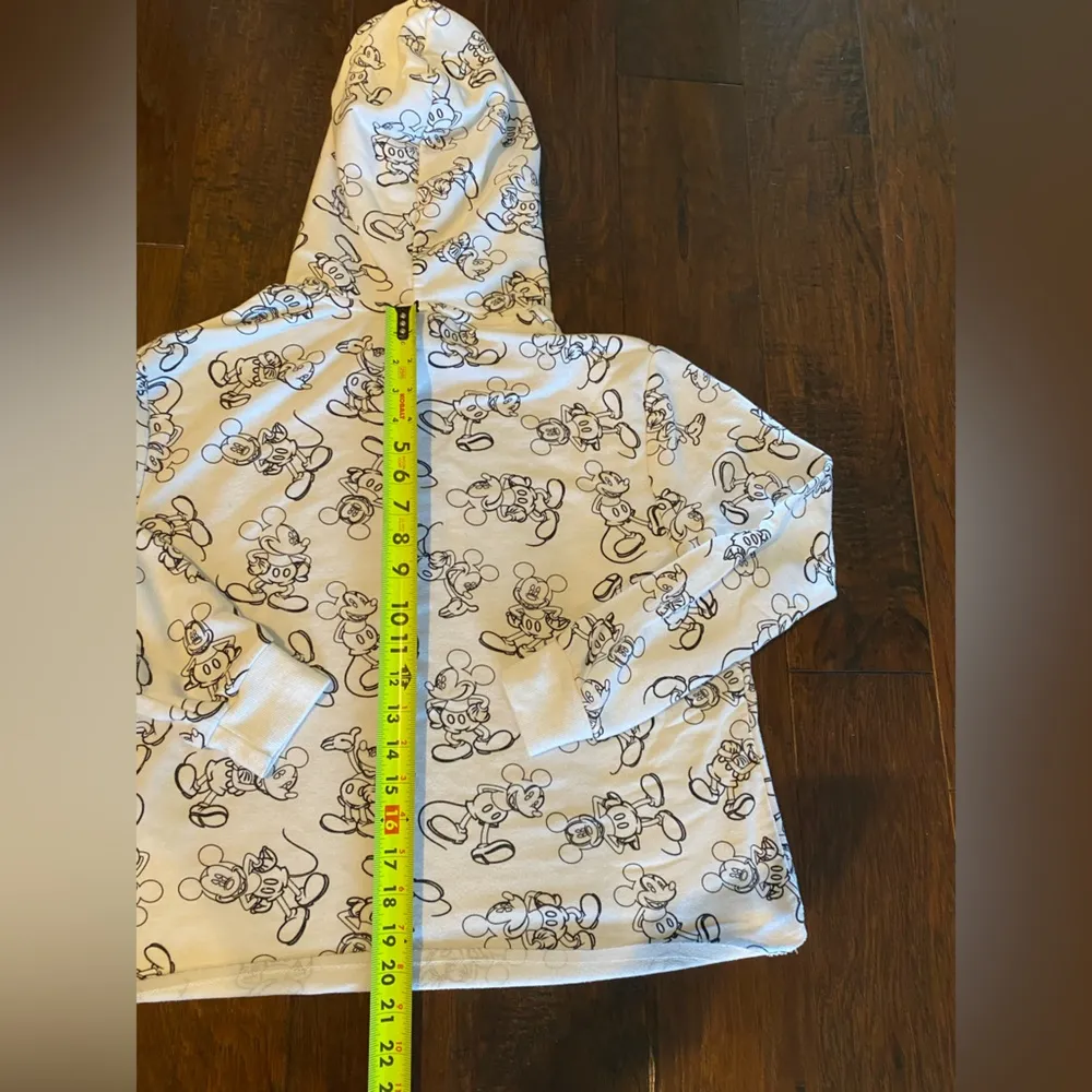 Disney Juniors Mickey Mouse Hoodie - White & Red - Image 9