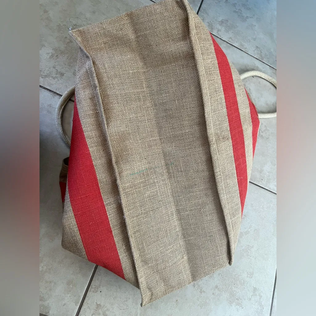 Saks fifth avenue large canvas tote bag - Image 7