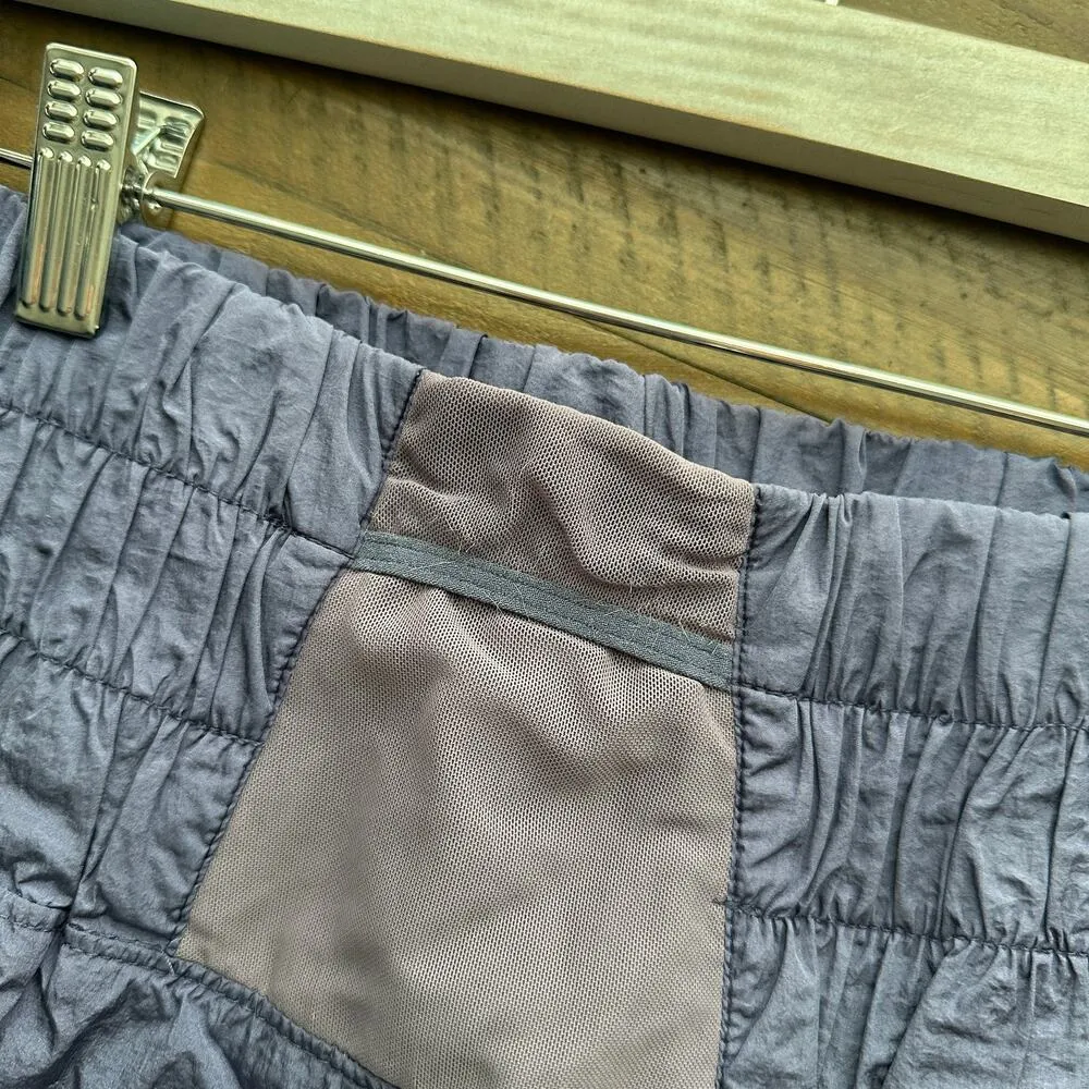 Free People Movement Purple Blue Shorts - Large - Image 4