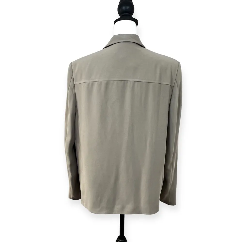 Preston & York Women's Button Blazer Size 12 Lined Career Business - Image 2