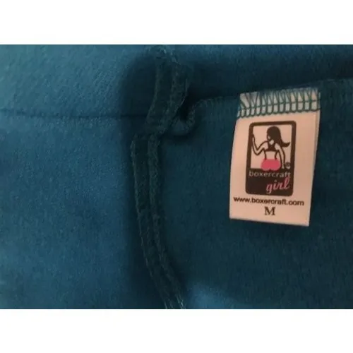 Boxercarft Capri Jogging Pants MASQUERADE Women's Size Medium Blue - Image 5