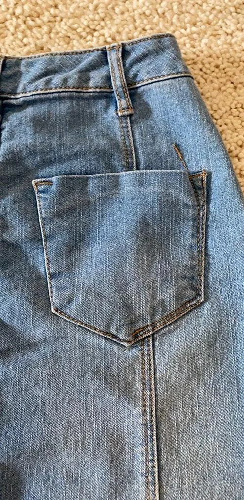 Denim Jean Skirt - Image 4