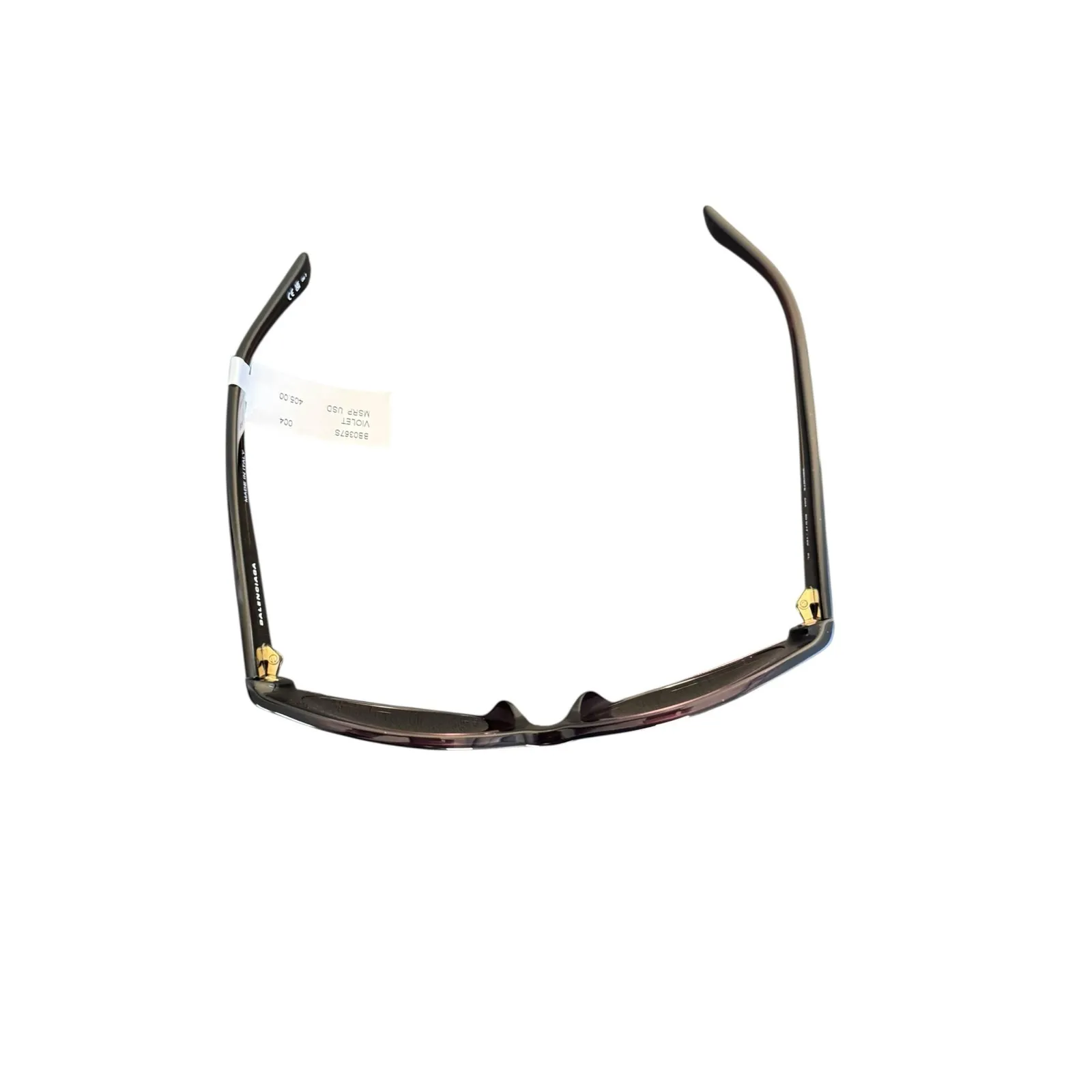 Balenciaga NWT Women’s BB0367S Cat-Eye Sunglasses in Violet - Image 4