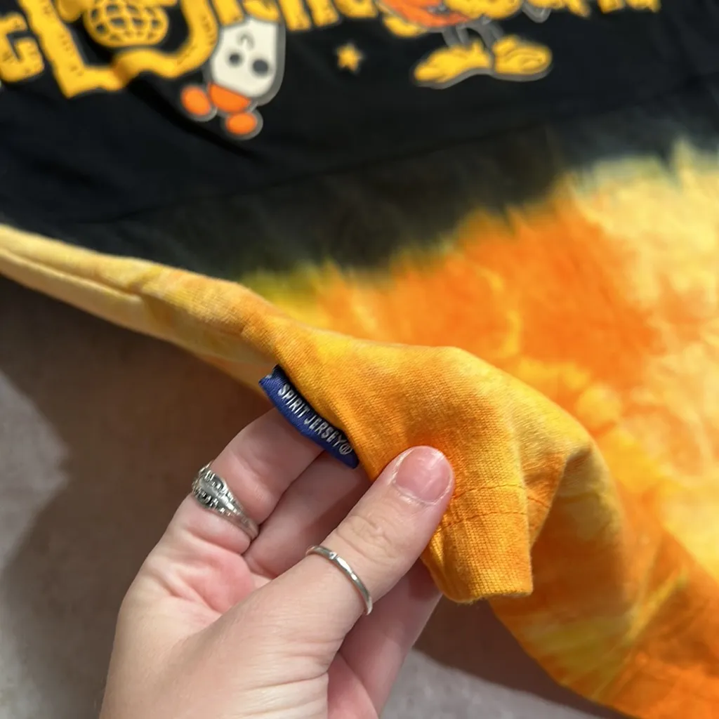 Walt Disney World Halloween‎ Tie-Dye Mickey Mouse Spirit Jersey size XS - Image 6