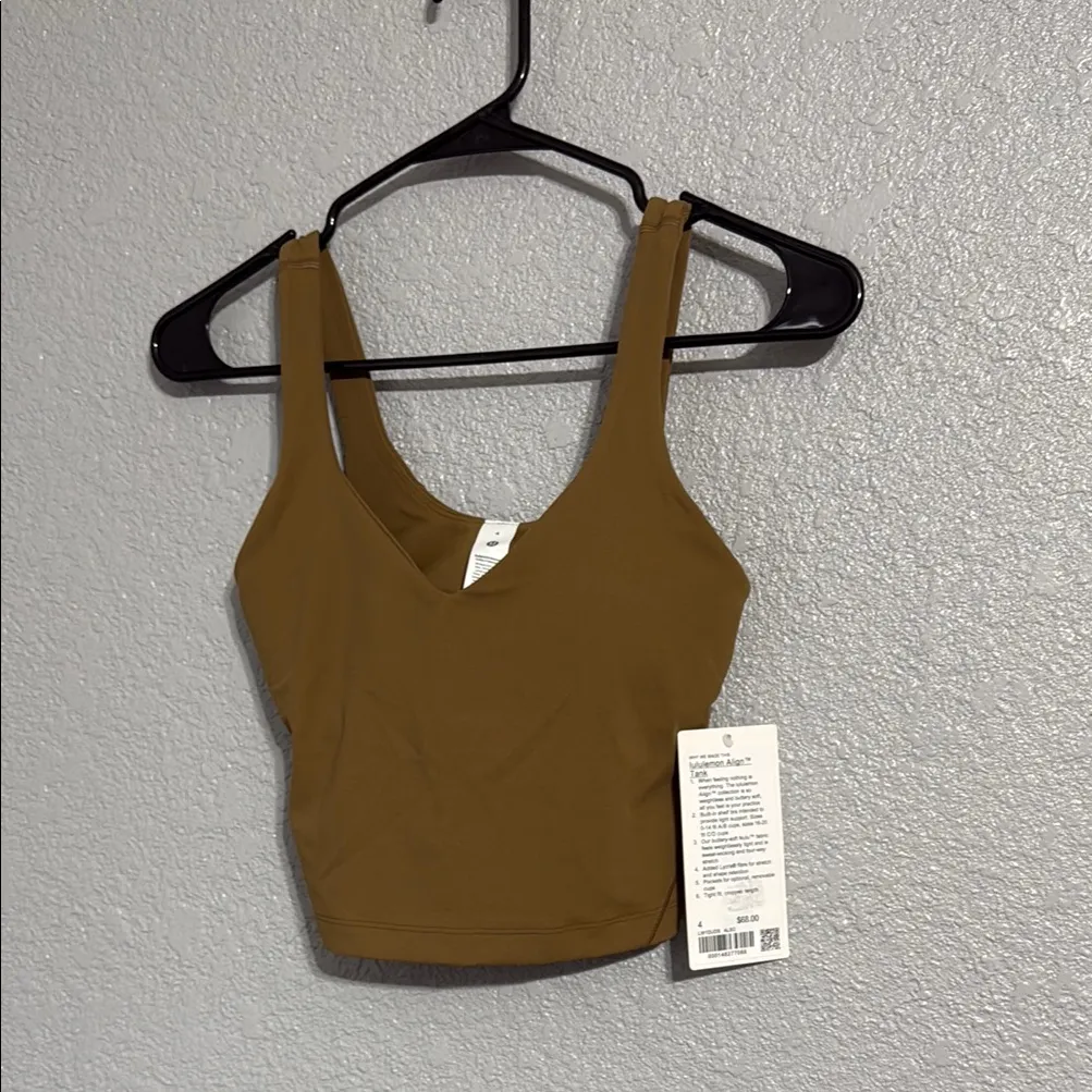 Lululemon Align Tank A/B cup in all spice - Image 3