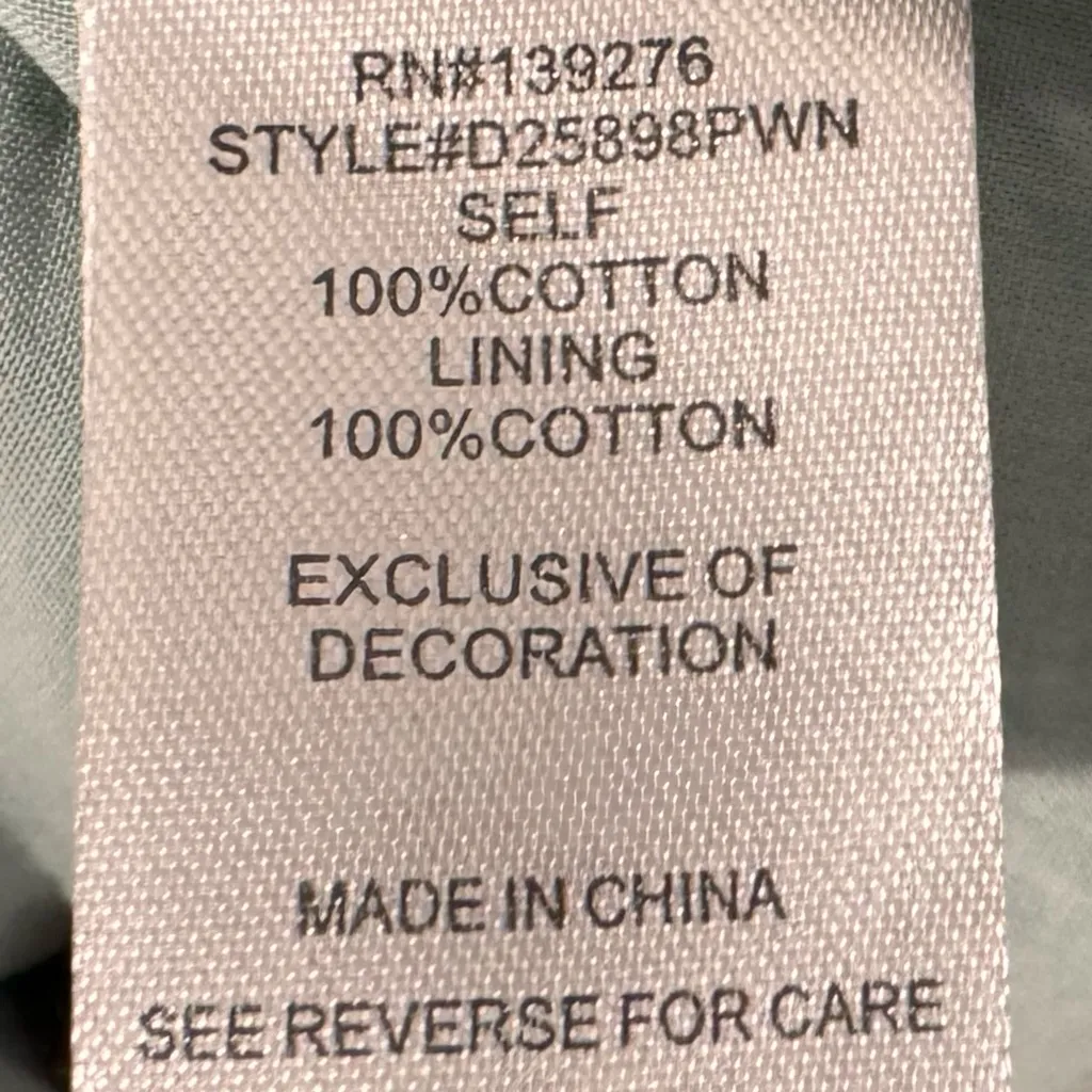 New Daniel Rainn Sage Raegan Lace Detail Blouse Womens Sz XXL Cotton Lined Top - Image 12