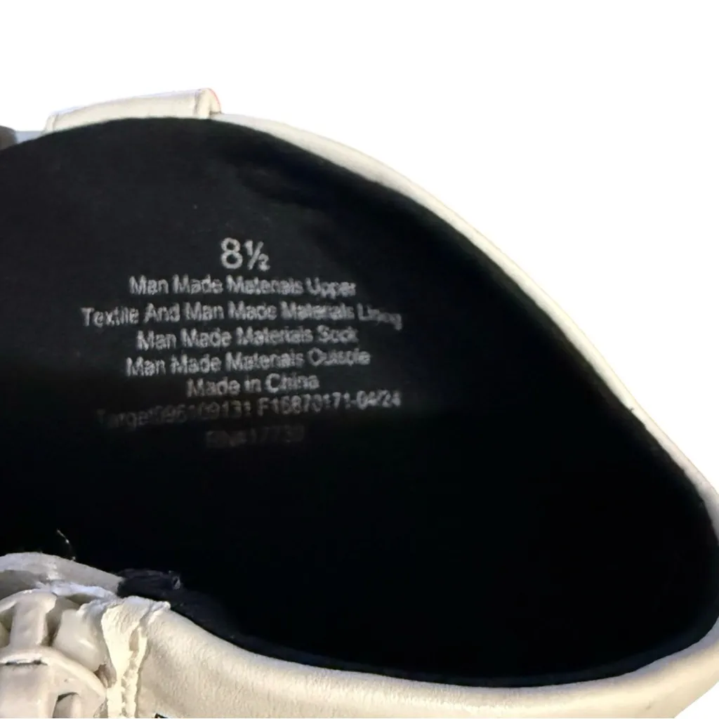 Universal Thread Women's Jenson Western Memory Foam Ankle Boots in Off White Size 8.5 - Image 6