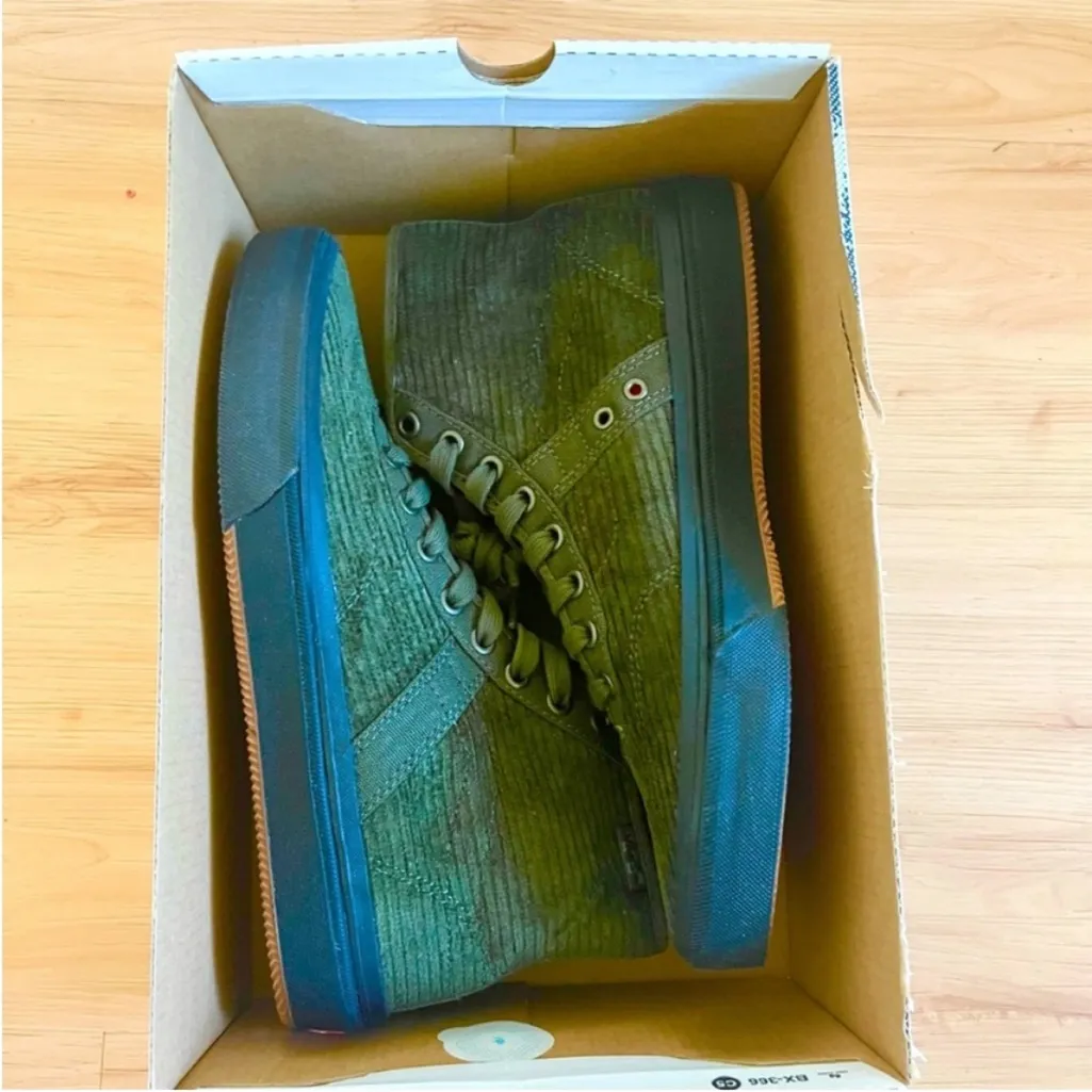 Vans Crockett High Pro Decon - Olive/ Black Corduroy Women 8.0 US Mens 6.5US - Image 9