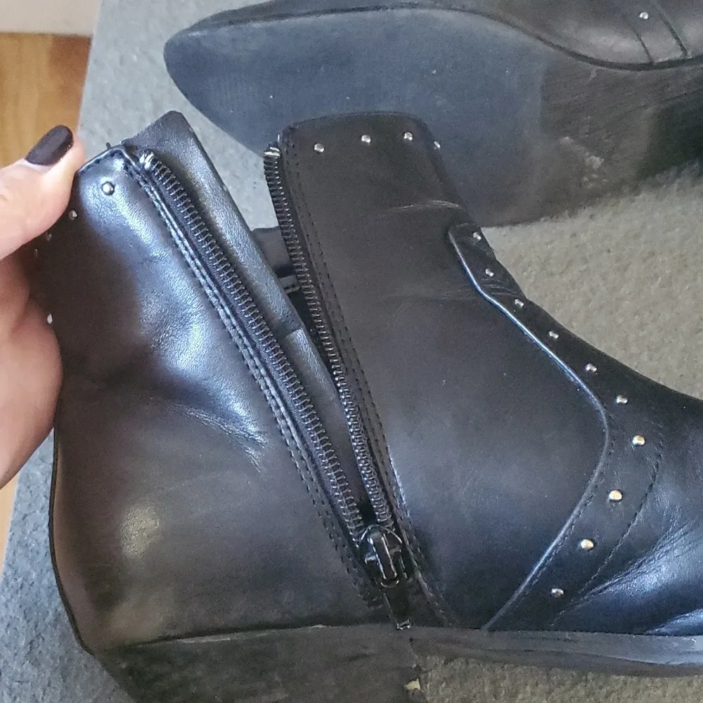 Marc Fisher Wannida Studded Ankle Booties - Image 9