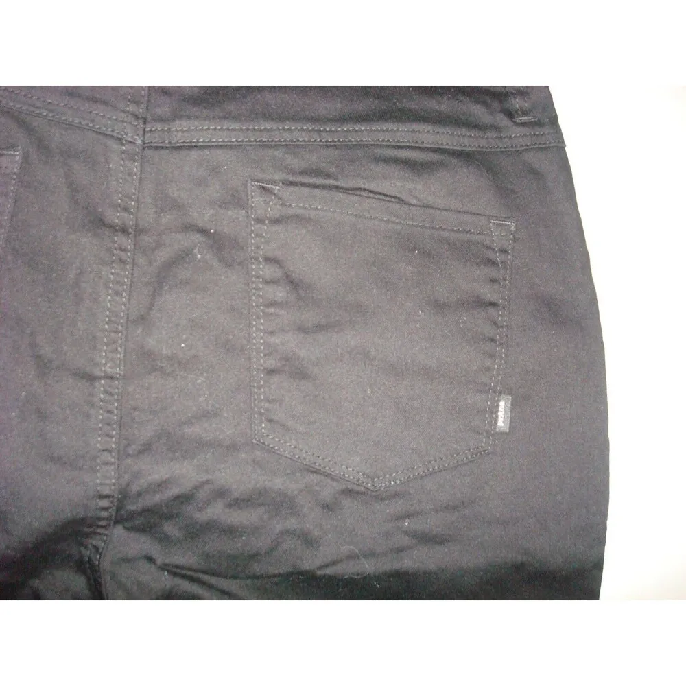 New NWT Womens 14 Prana Kayla High Rise Jeans Pants Black Organic Stretch Waist - Image 6