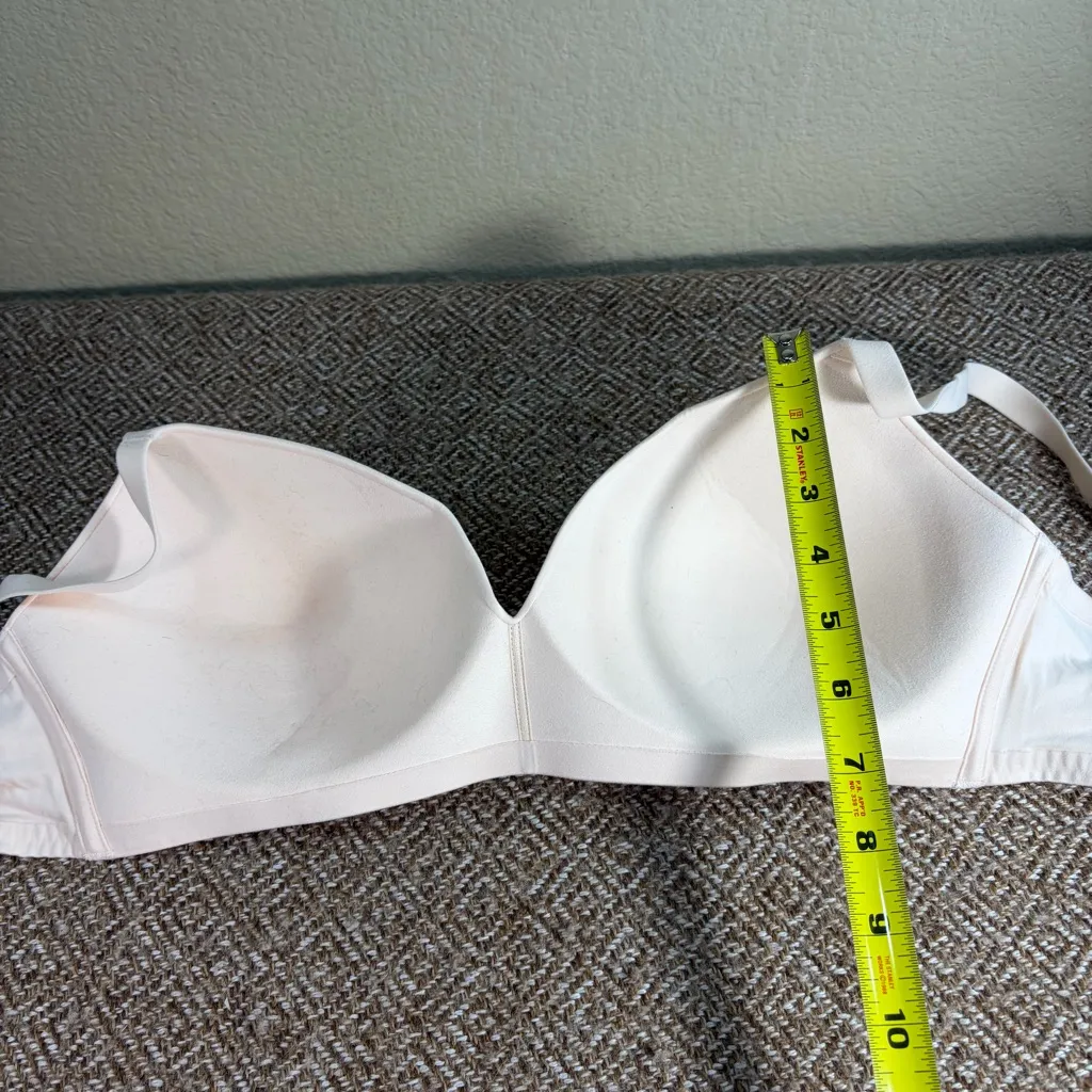Tommy John bra 38C second skin lightly lined soft pink Casual Comfy Minimalist Tan Size undefined - Image 9