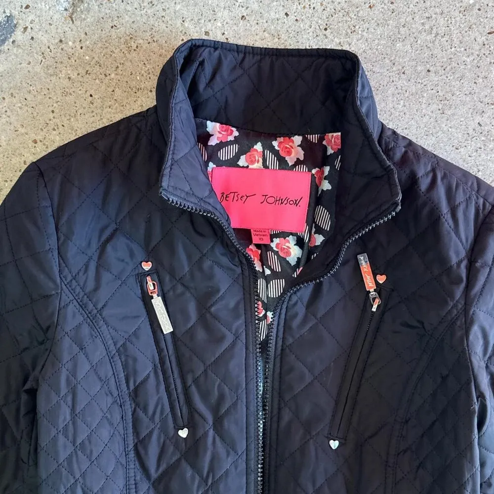 Betsey Johnson Quilted Jacket - Image 2