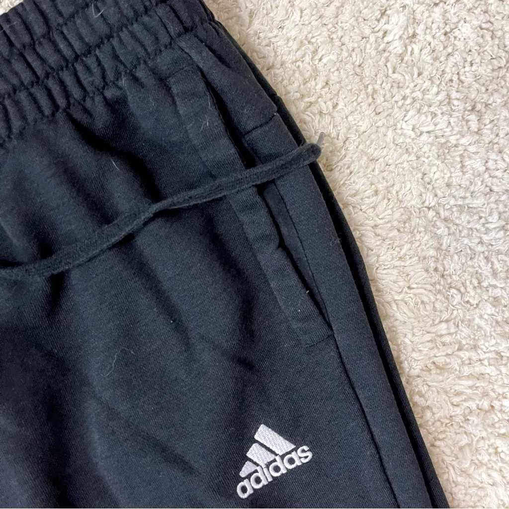 Adidas Black Track Pants with Logo - Image 6