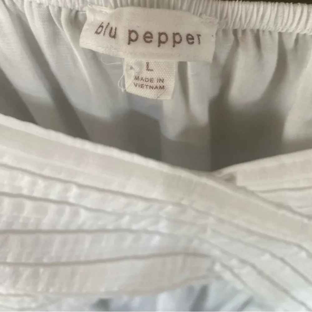 Blu Pepper Cream Mini Dress with Chic Design - Image 4