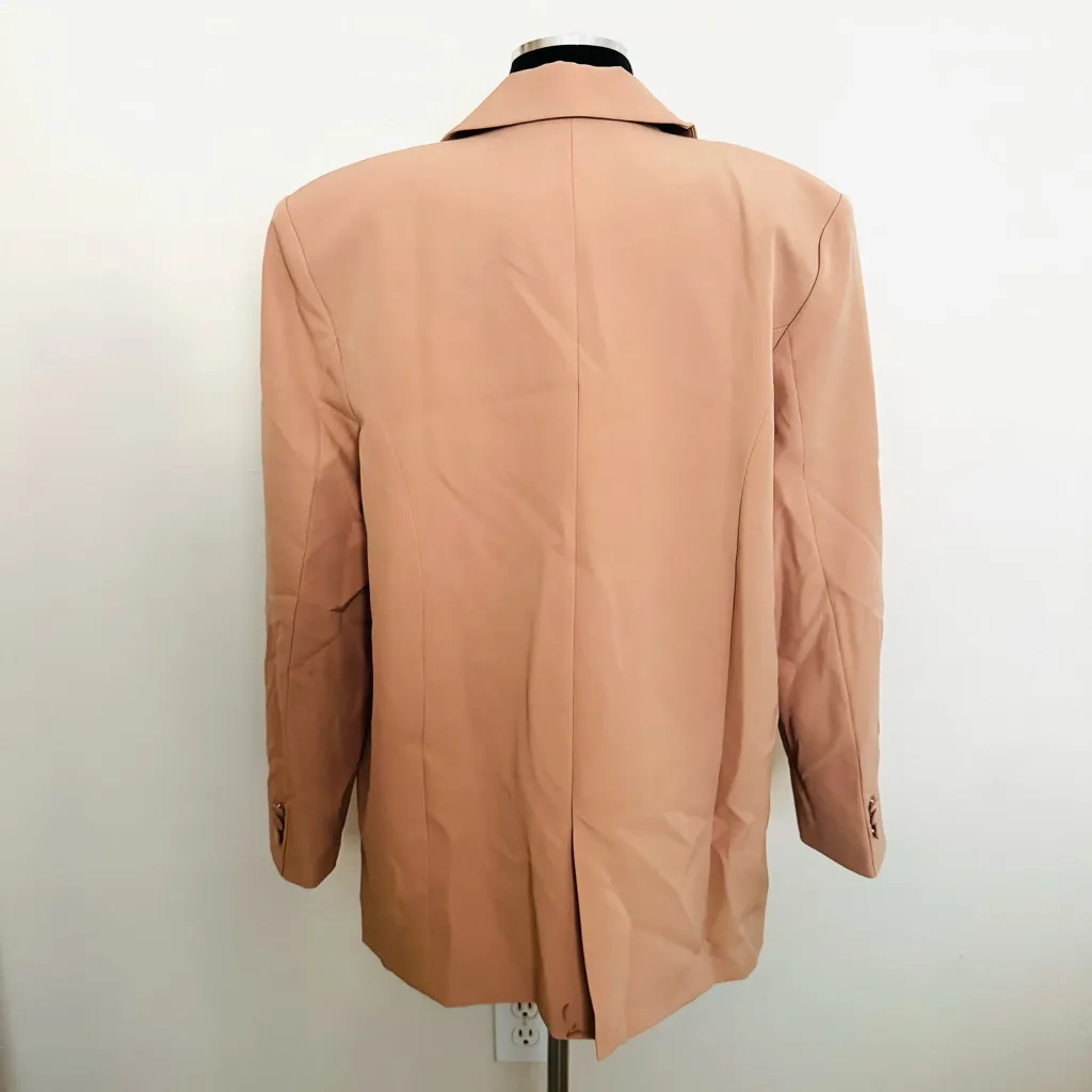 Camila Coelho Morena Blazer in Nude Toffee Size Medium NWOT! - Image 6