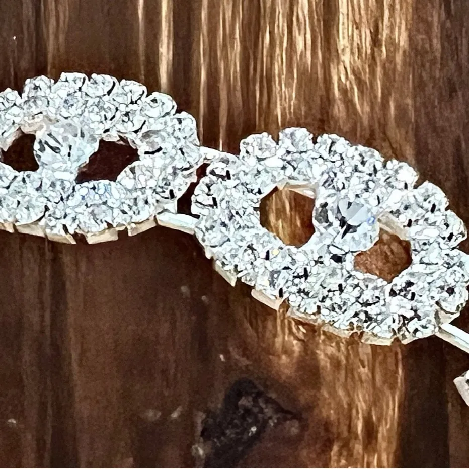 Women's Silver Rhinestone Crown Tiara for All Occasions Gift - Image 2