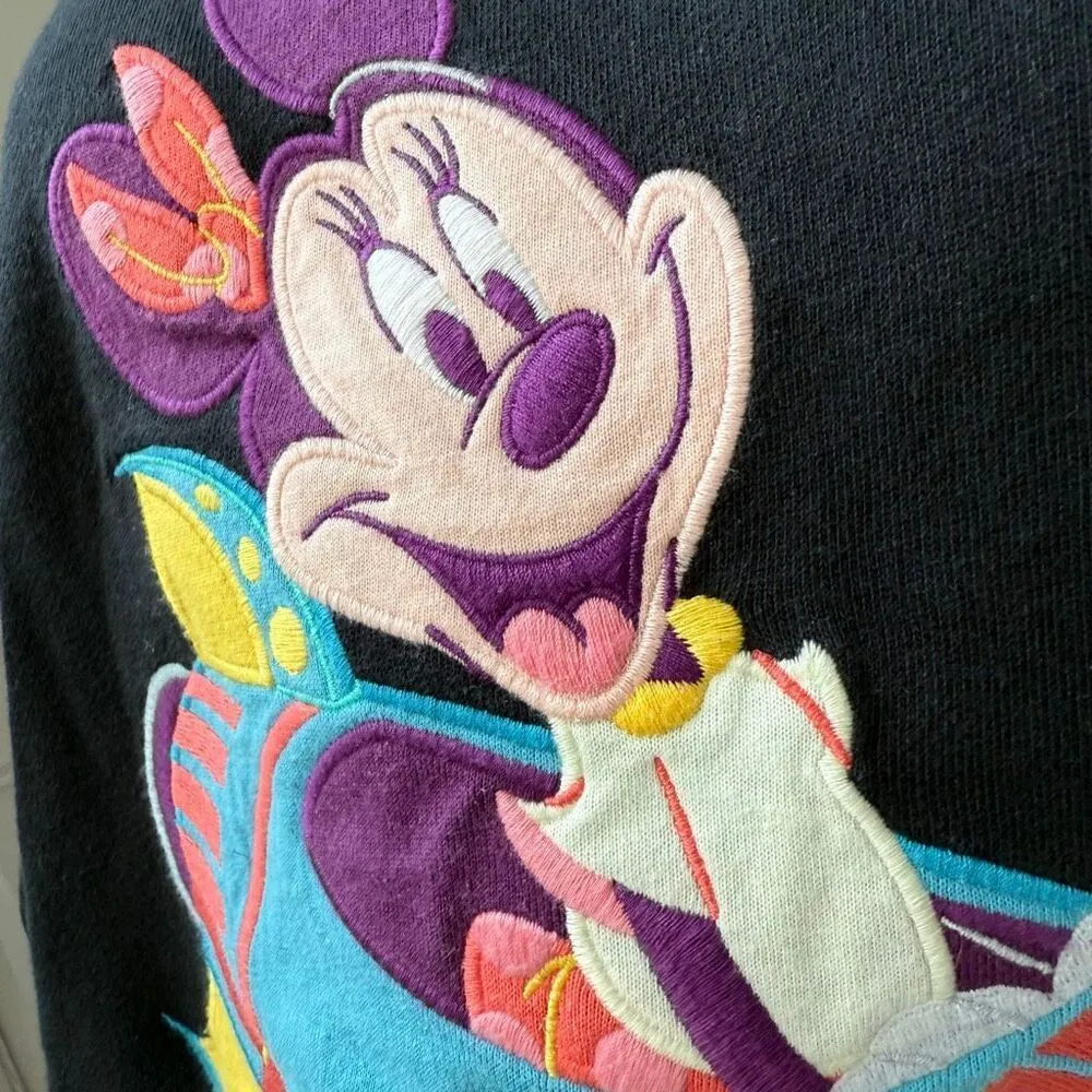 NWOT Disney World Play In The Parks Minnie Mouse Astro Orbiter Spirit Sweatshirt - Image 4