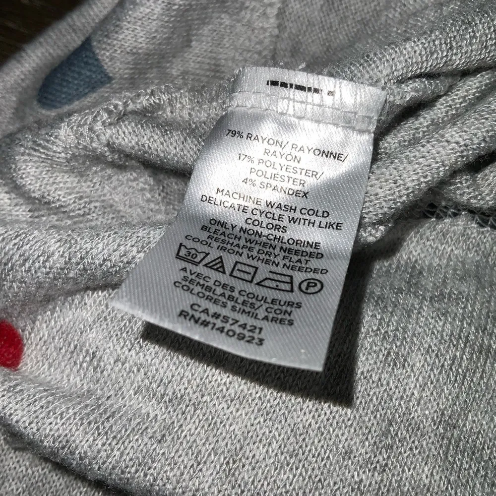 Tommy Hilfiger Cream Long Sleeve Lightweight 1/2 Zip Up Hoodie With Pockets S/P - Image 8