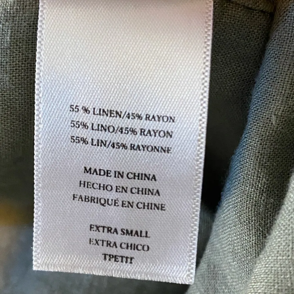 Rails  Kona Linen Blend Button-Up  Shirt Embroidered - Image 8