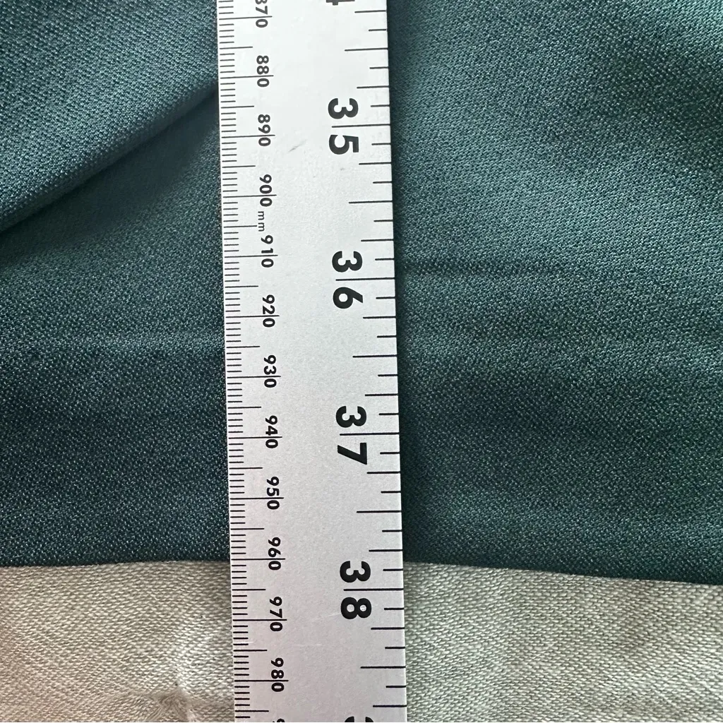 L’Agence Dark Green Draped Sleeveless Mini Dress Size 4 - Image 7