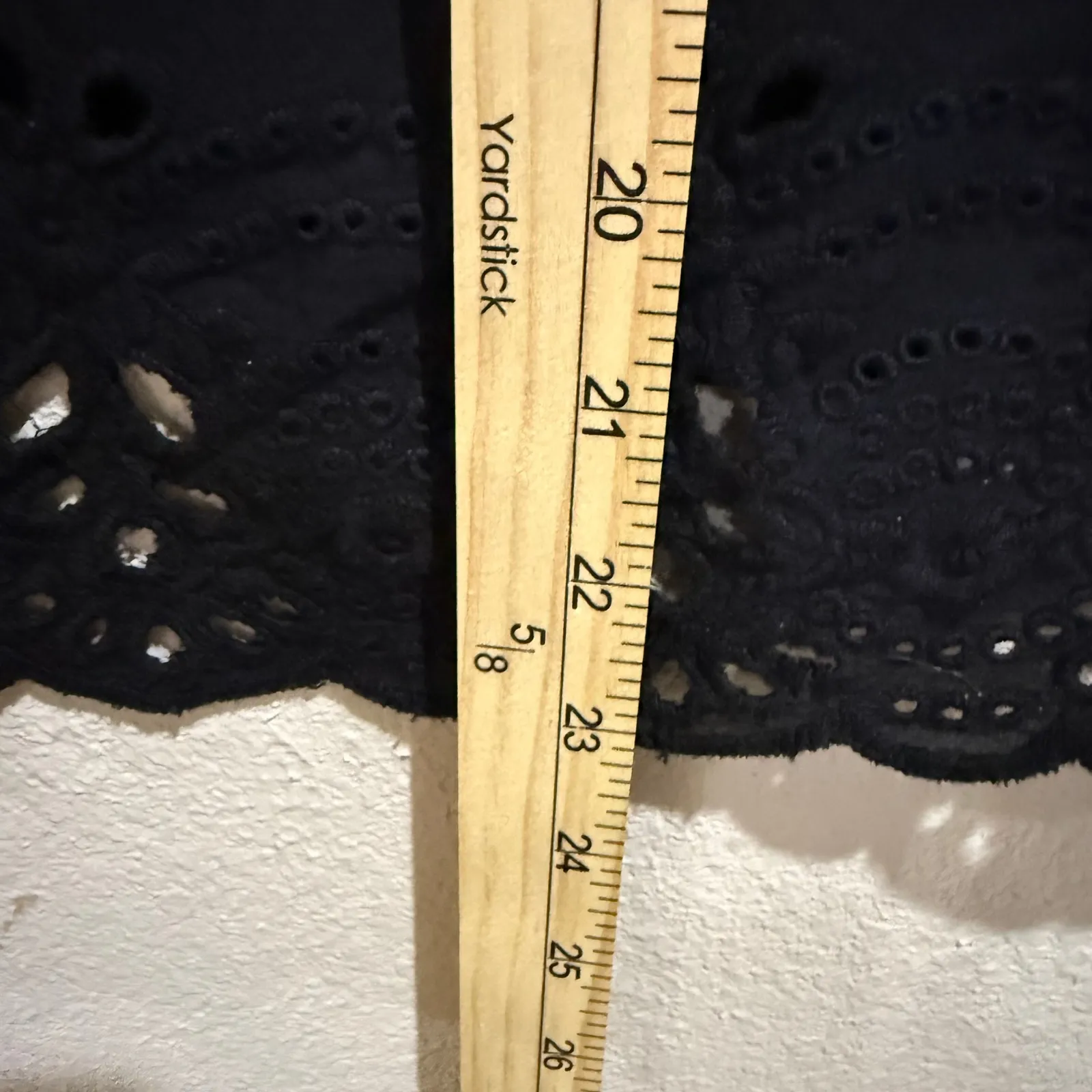 Pink Fly‎ Black Lace Pearl Embellished Cap Sleeve Top Blouse Size L Size L - Image 7