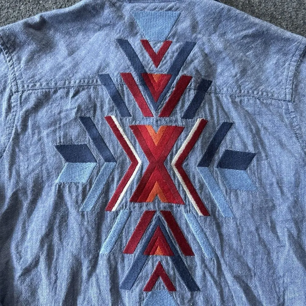 Ariat Women's Billie Jean Shirt Long Sleeve Button Down Collar Embroidered S/P - Image 9