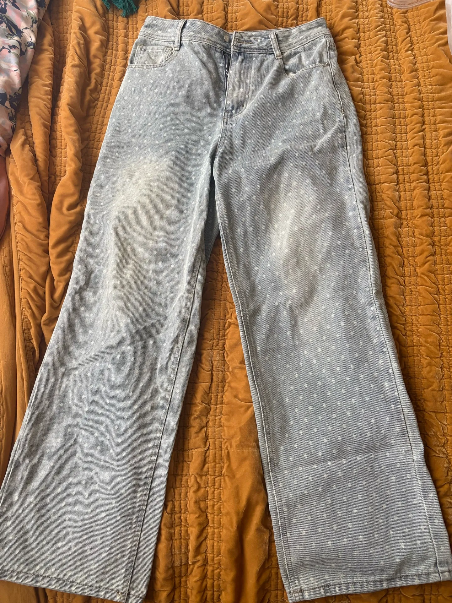 Zara Polka Dot Jeans - Image 2