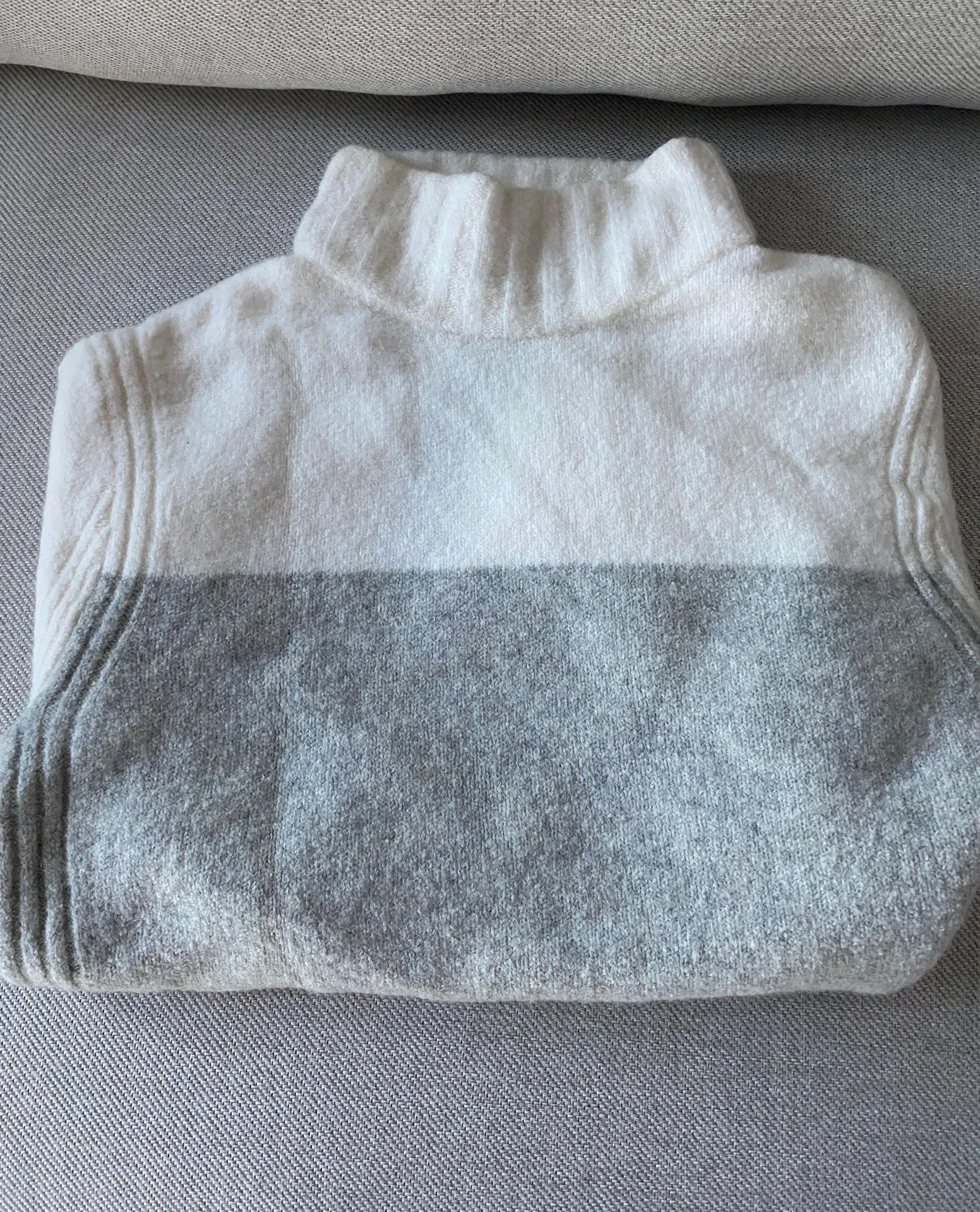 J.Crew Alpaca Mockneck Colorblock Sweater NWT - Image 4