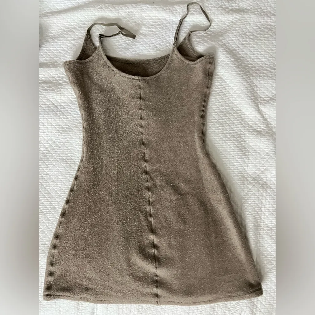 Skims Terry Cotton Blend slip dress size small - Image 2