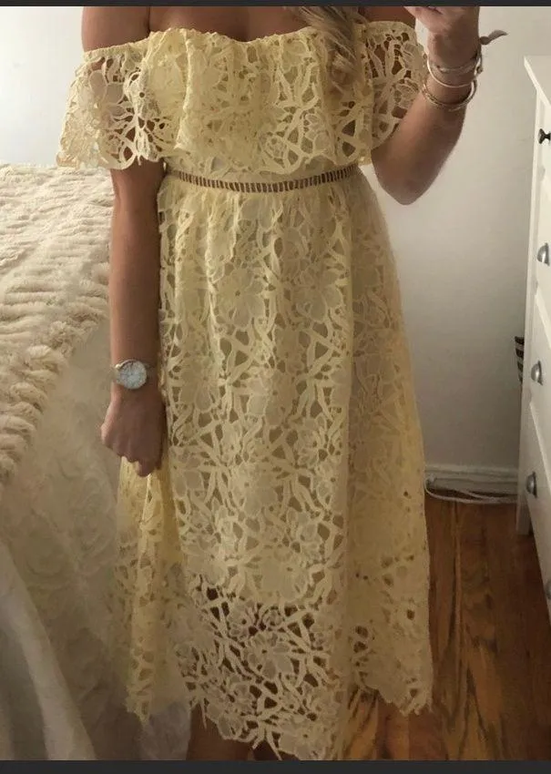 The Label Lace Dress - Image 2