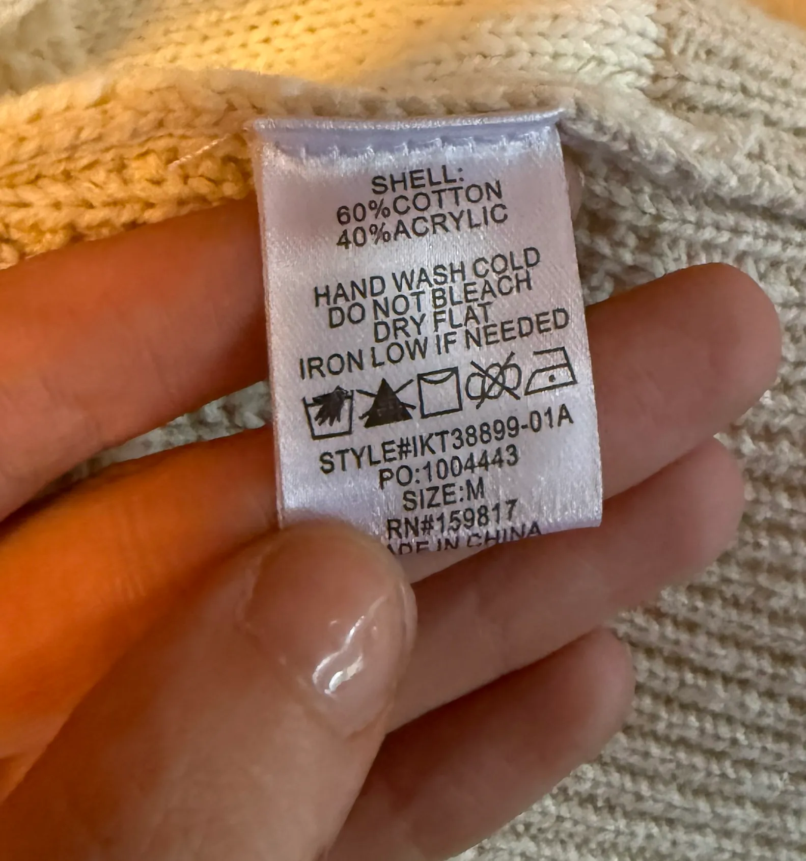 Altar’d State Two-Tone Textured Knit Sweater - Image 7