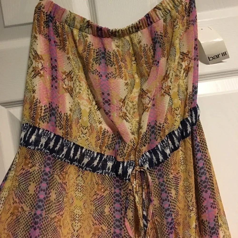 Bar lll Maxi Printed Strapless Dress - Image 2