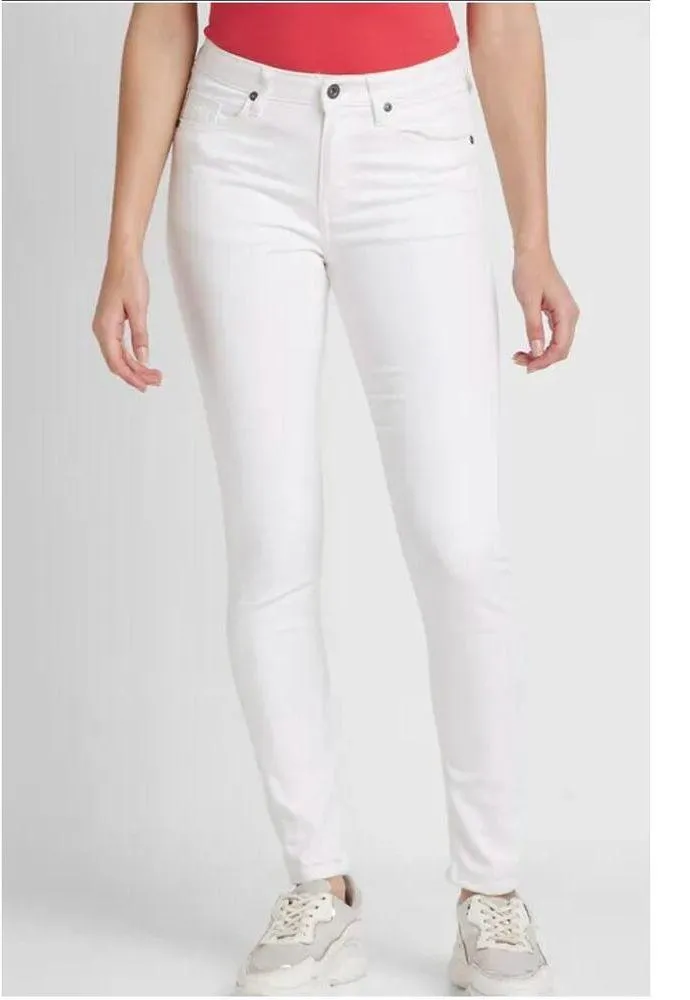 Tommy Hilfiger American Hope Classic Rise White Skinny Jeans 10 - Image 10