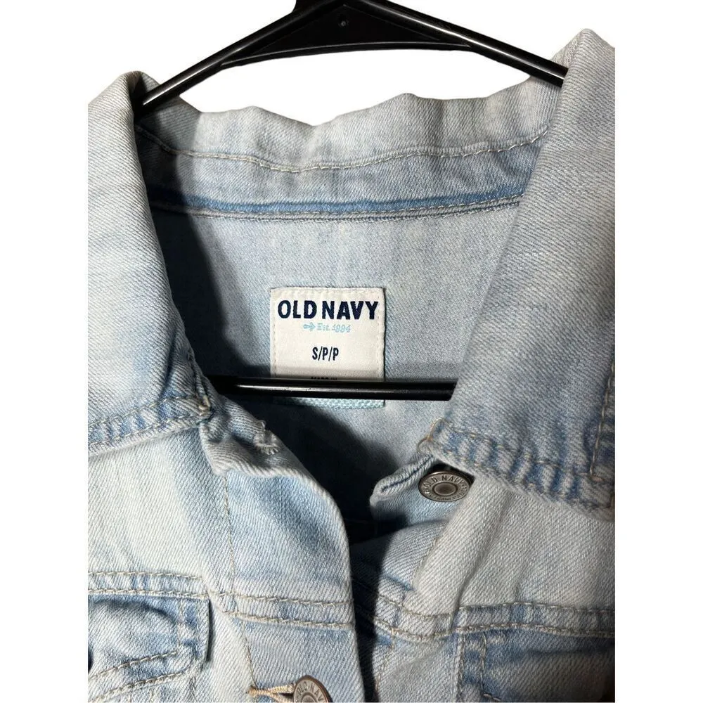 Old Navy Jean Jacket Size Small - Image 4