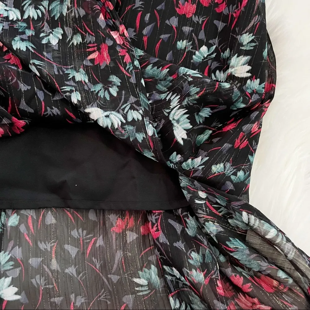 1. State Floral Cold Shoulder Maxi Dress - Image 5