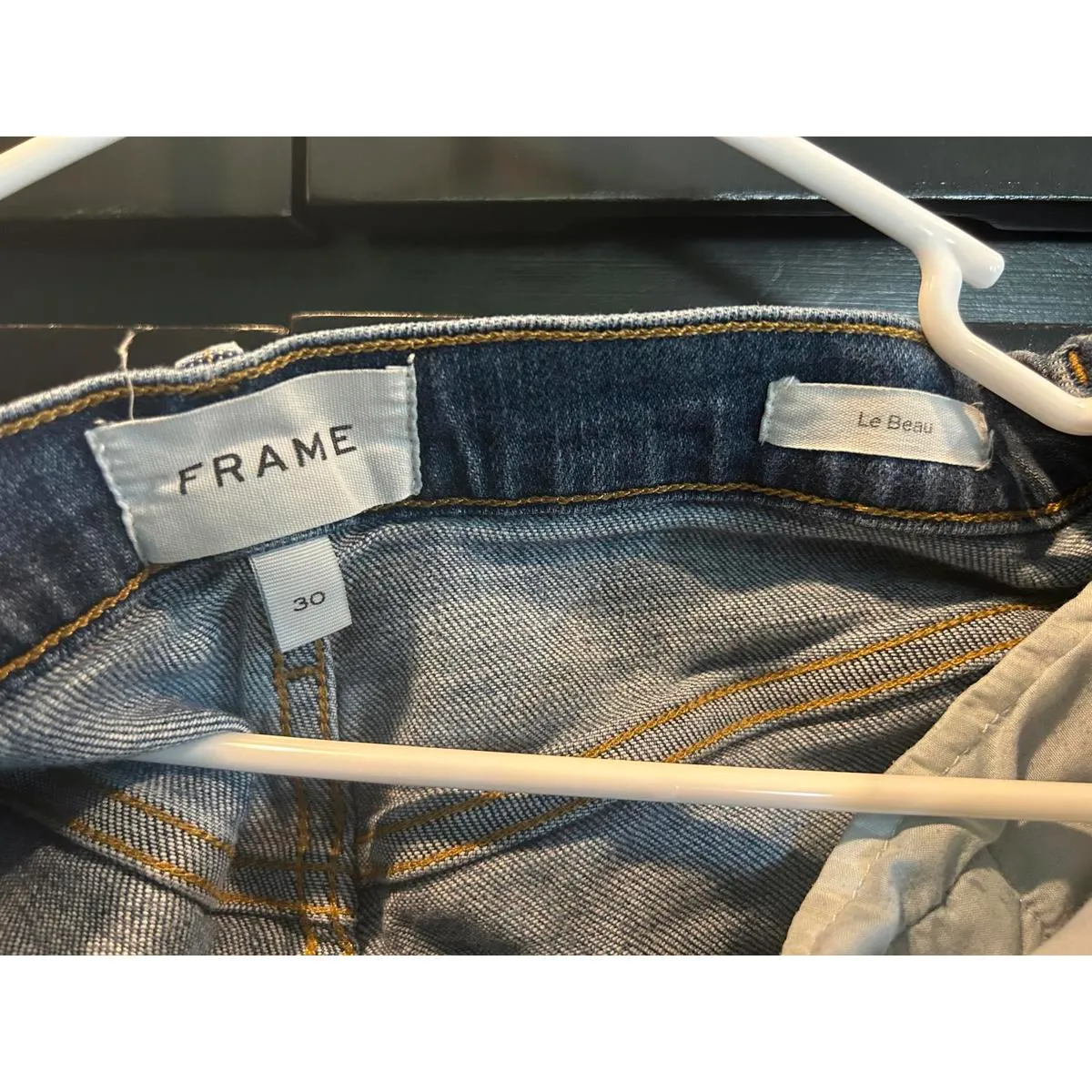 FRAME Le Beau Slim Jeans - Size 30 - Image 2