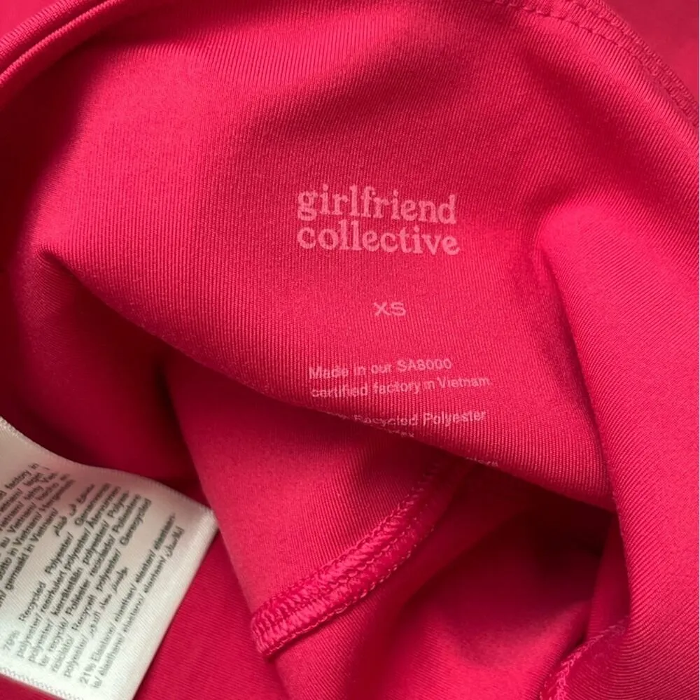 Girlfriend collective high rise leggings hot pink XS - Image 9