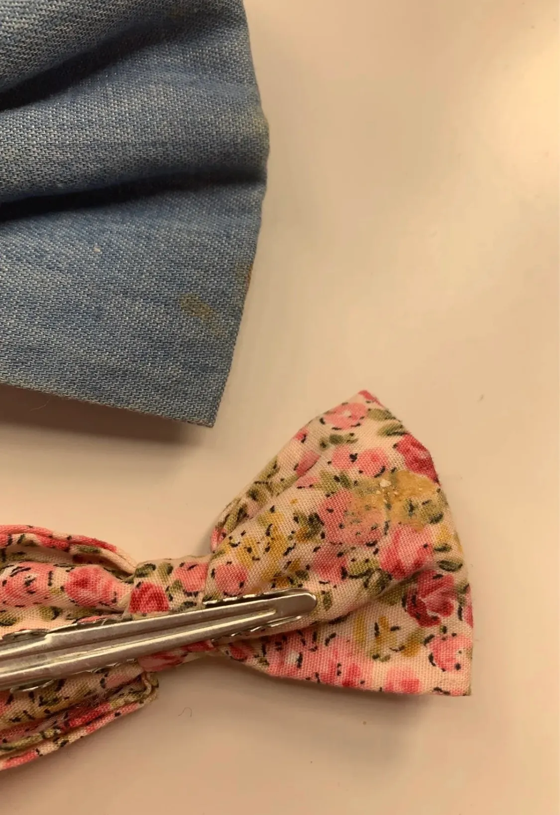 Claires Hair ditsy flower bow clips Multiple - Image 7