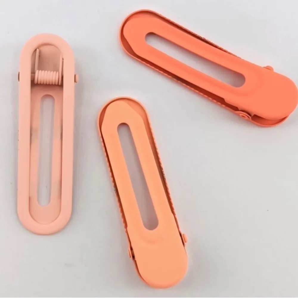 3pcs Solid Alligator Hair Clips - Image 2