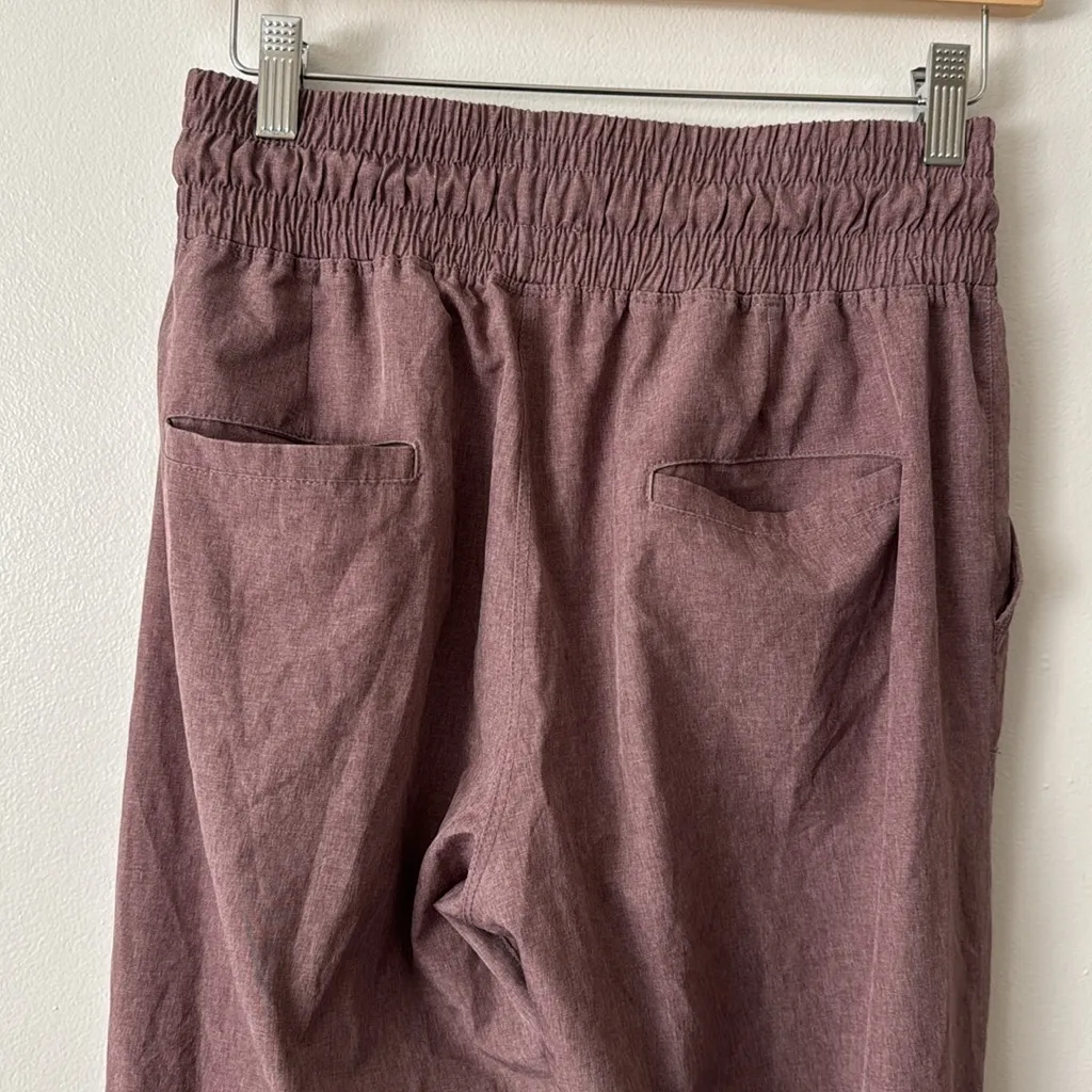 Albion S Destination Joggers in Heather Maroon Pink Tall - Image 7